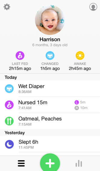 baby tracker app iphone